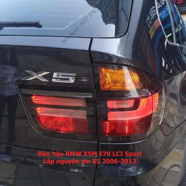 Đèn hậu BMW X5 E70 LCI SMOKED